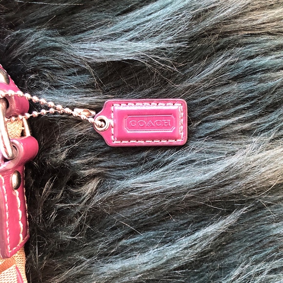 Clean Purple Coach Purse - Authentic - Picture 6 of 7